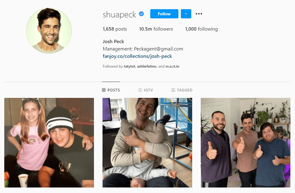 ミレニアル世代のトップインフルエンサー、ジョシュペック