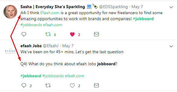 вечеринка в твиттере