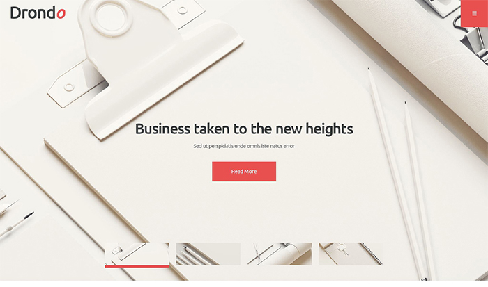 DrondoCorporateWordPressテーマ