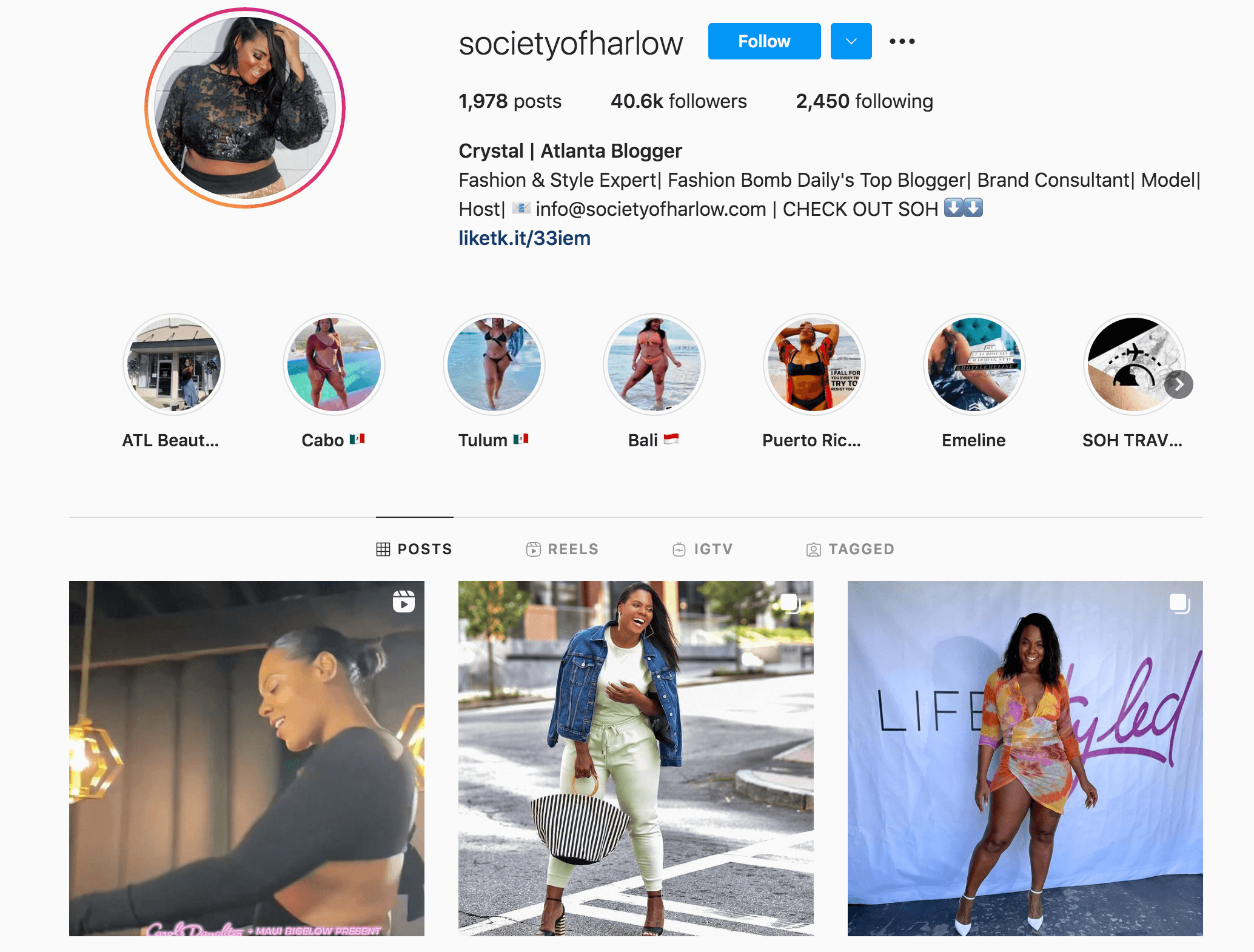 Atlanta Etkileyici Kristal Daniels