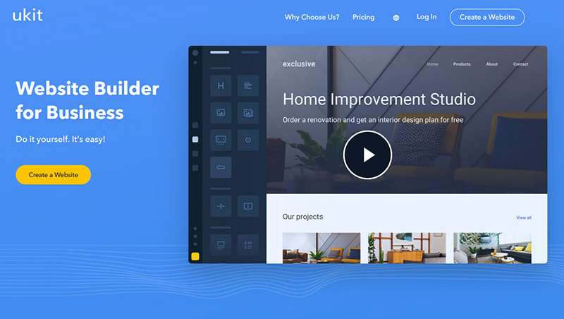 최고의 중소기업 웹사이트 빌더