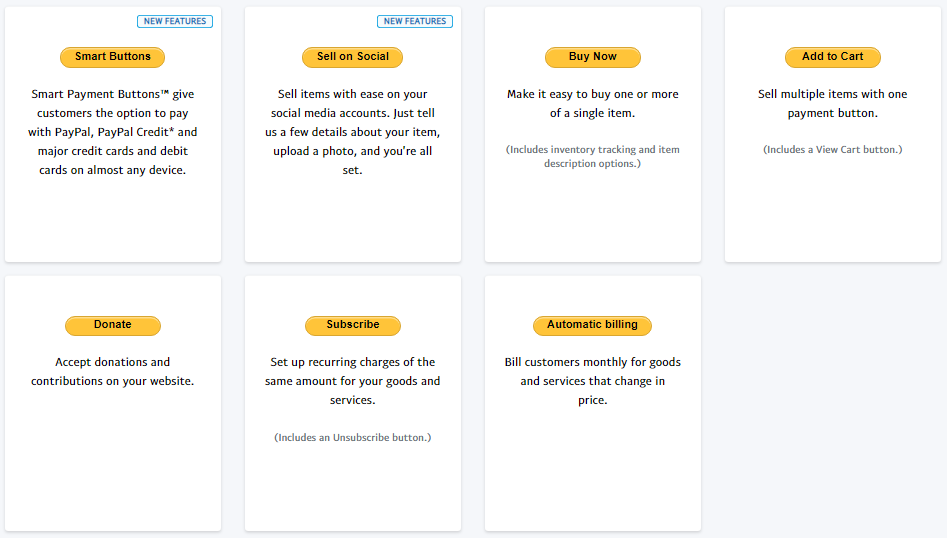 Paypal-Schaltflächen auf wp
