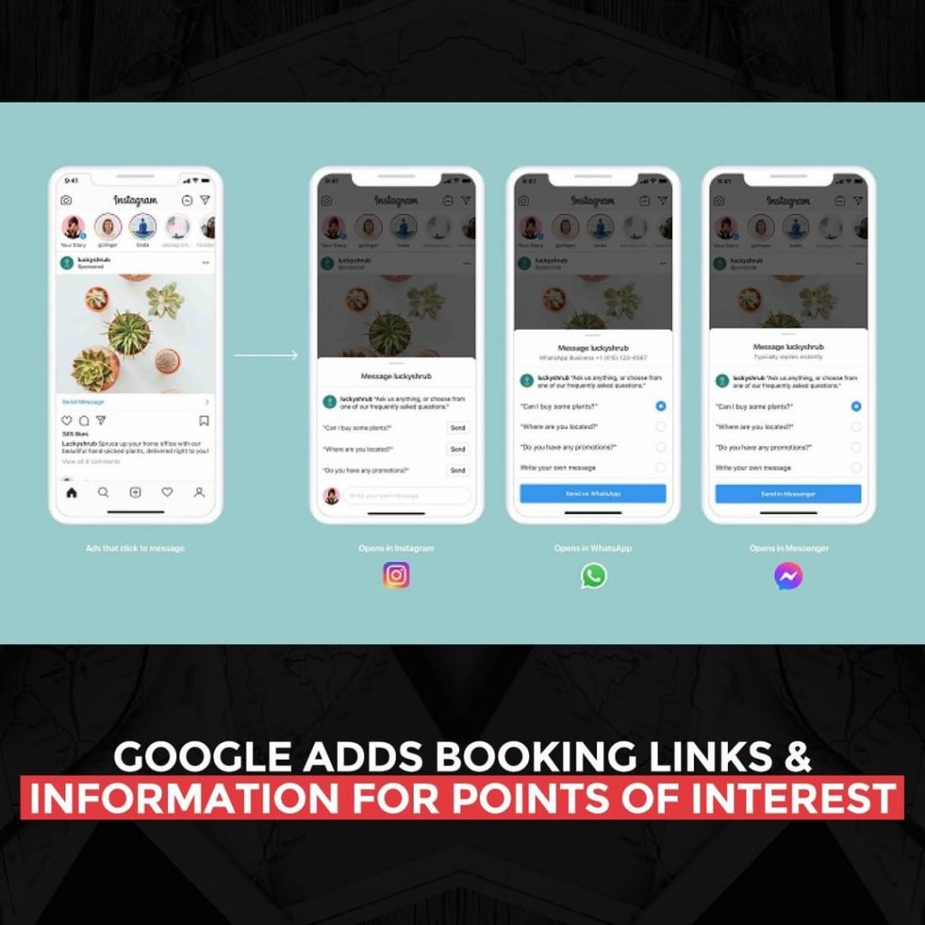 谷歌添加了興趣點的預訂鏈接和信息