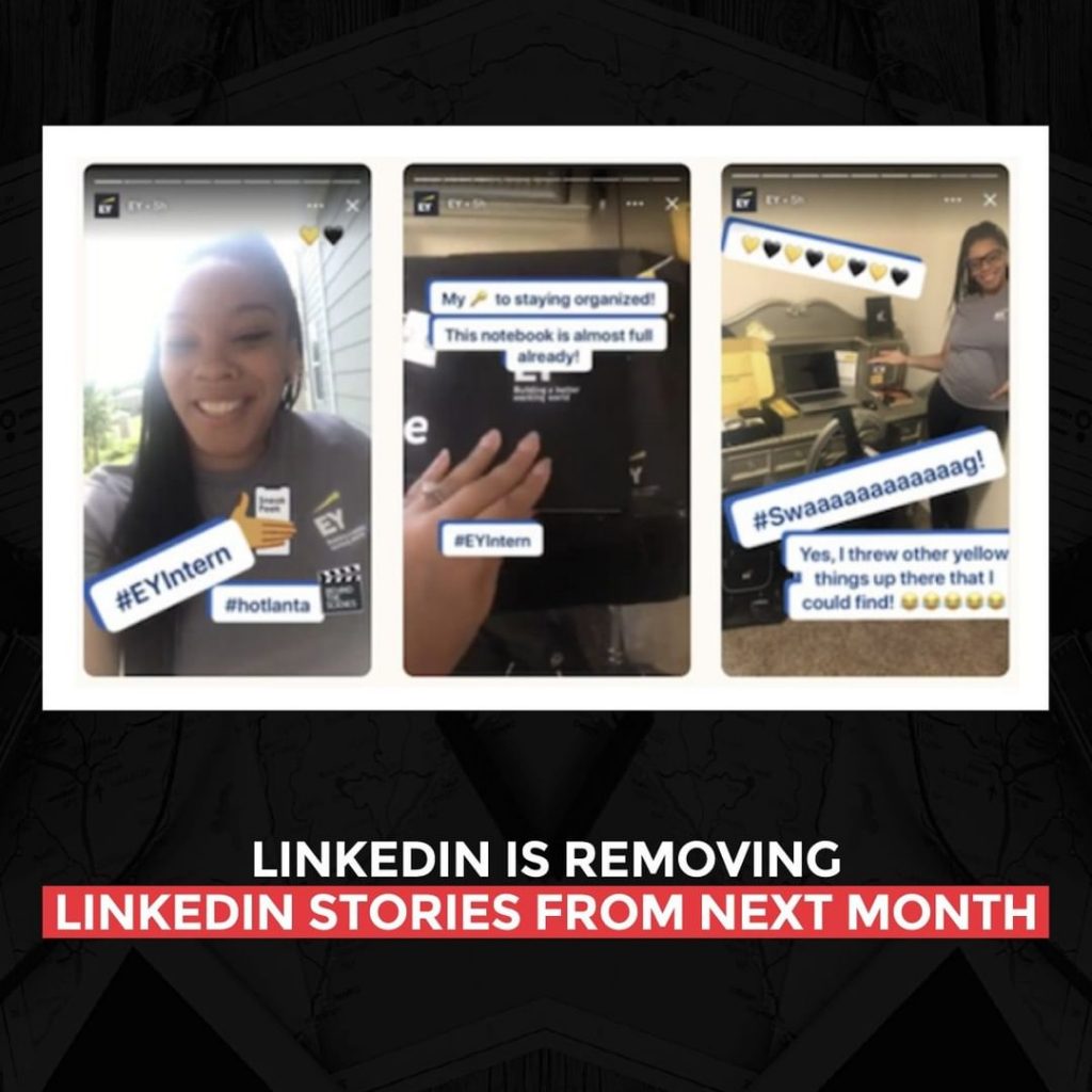 LinkedIn將從下個月開始刪除LinkedIn Stories