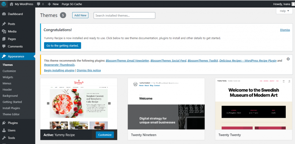ดาวน์โหลดธีมสูตรอาหารแสนอร่อย