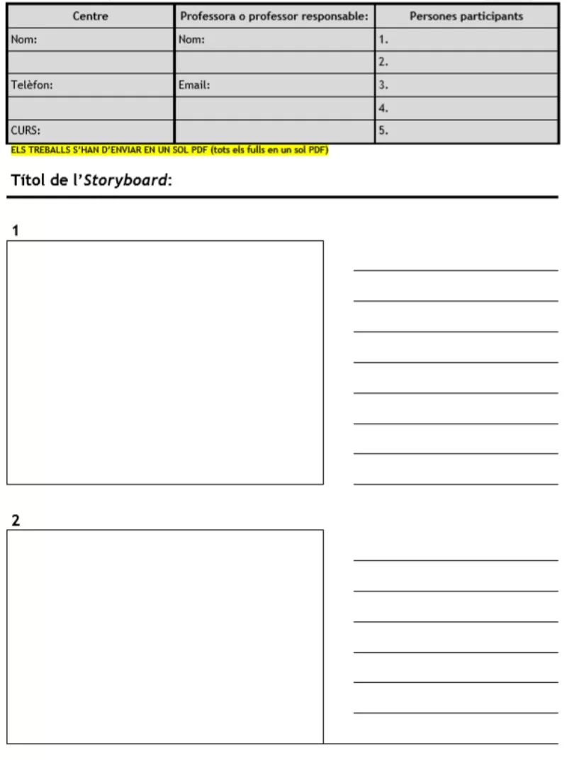 25 szablonów scenorysów