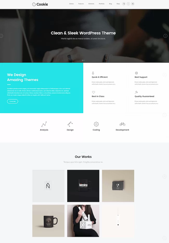 Cookie WooCommerce 主题