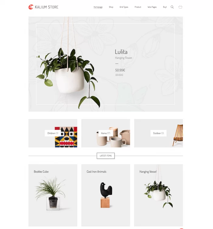 Kalium WooCommerce 商店
