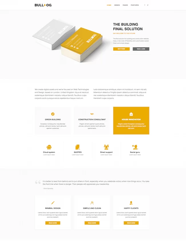 斗牛犬 WordPress 主题