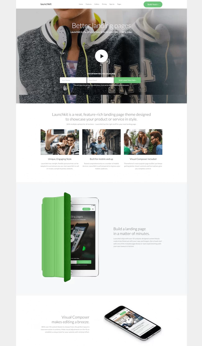 Launchkit WooCommerce 主题
