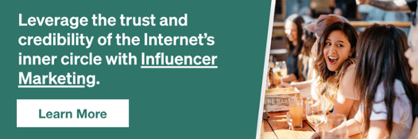 servizi di influencer marketing