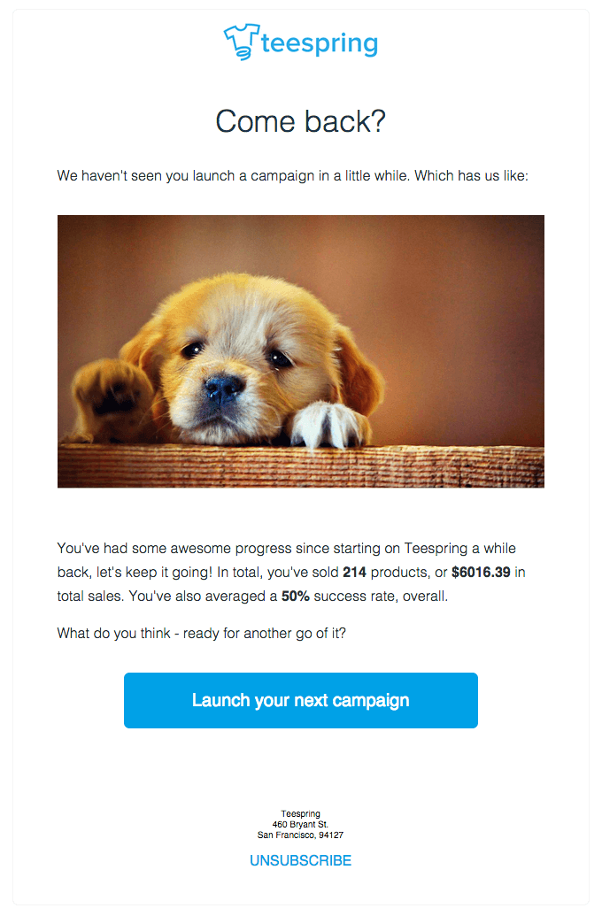 win back email examples 02 - 5 Great Winback Email Examples Customers Can&rsquo;t Resist