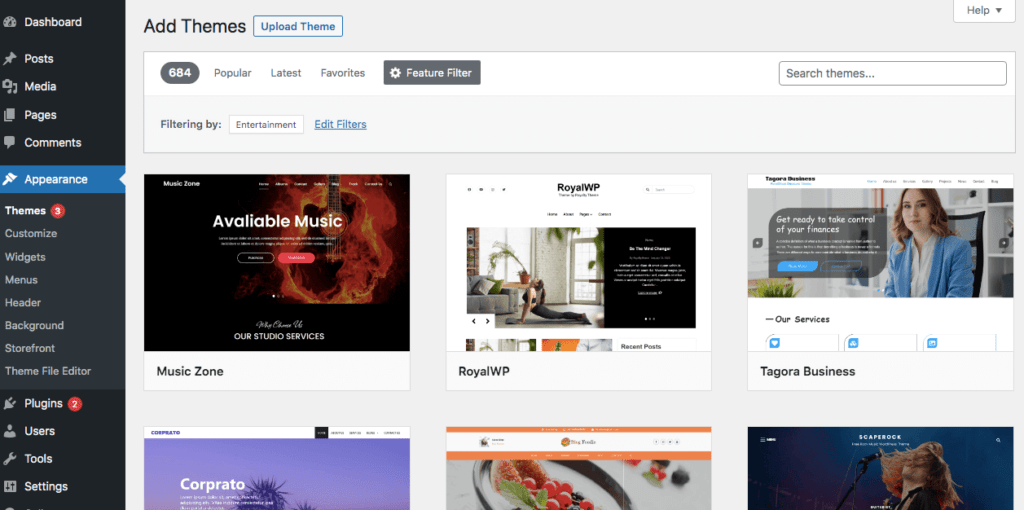 Teme WordPress | Afiliat ușor WordPress themes
