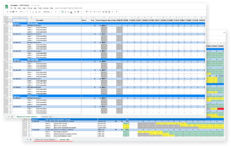 B2B-SaaS-OKRs – Tracker-Vorlage