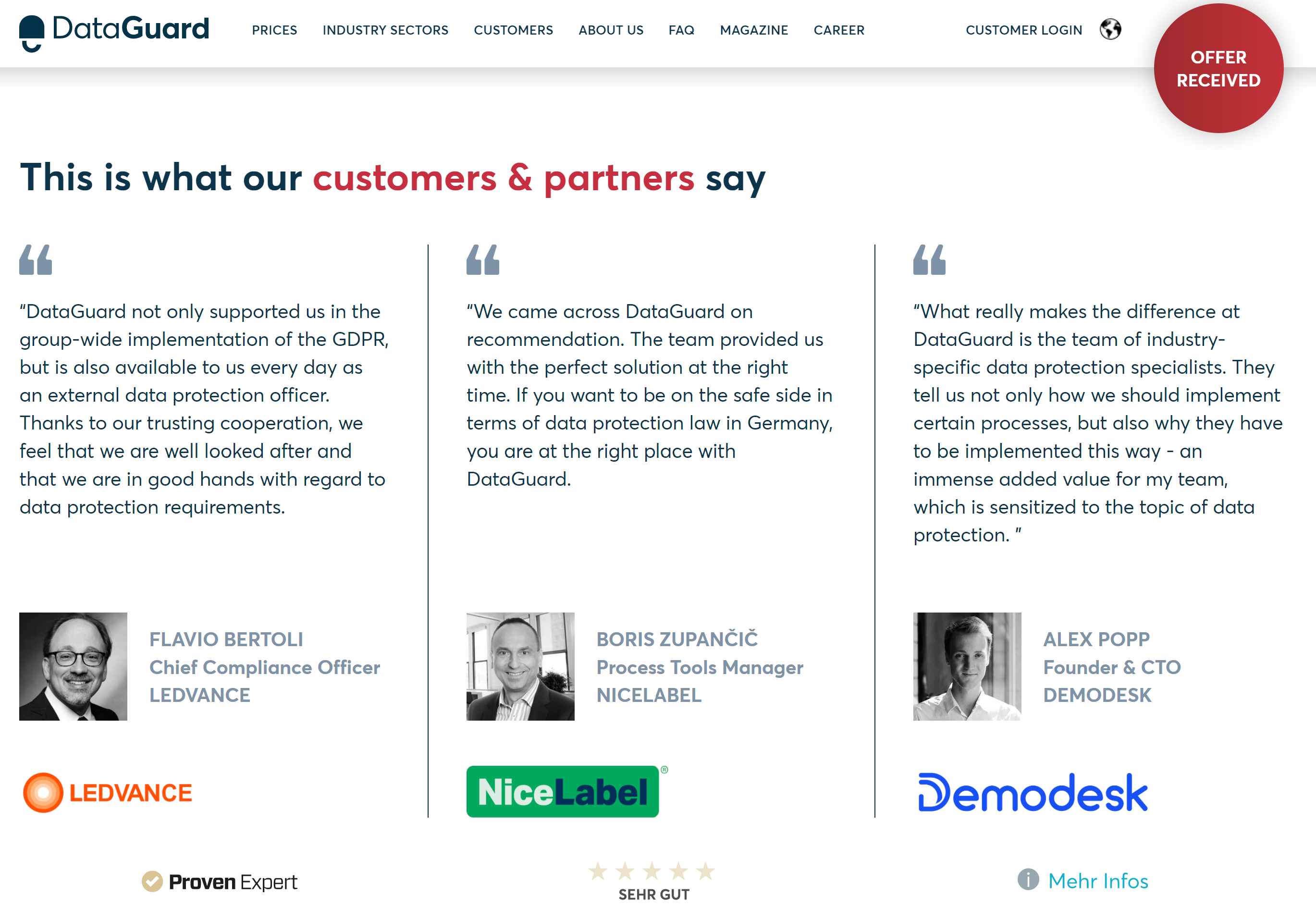 dataguard-社會證明-網站副本