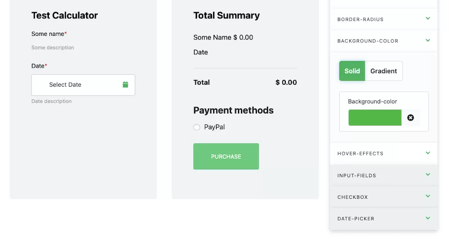 Calculadora de costes de personalización