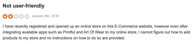 10 Best Big Cartel Alternatives to Try in 2022 Big Cartel user review 1