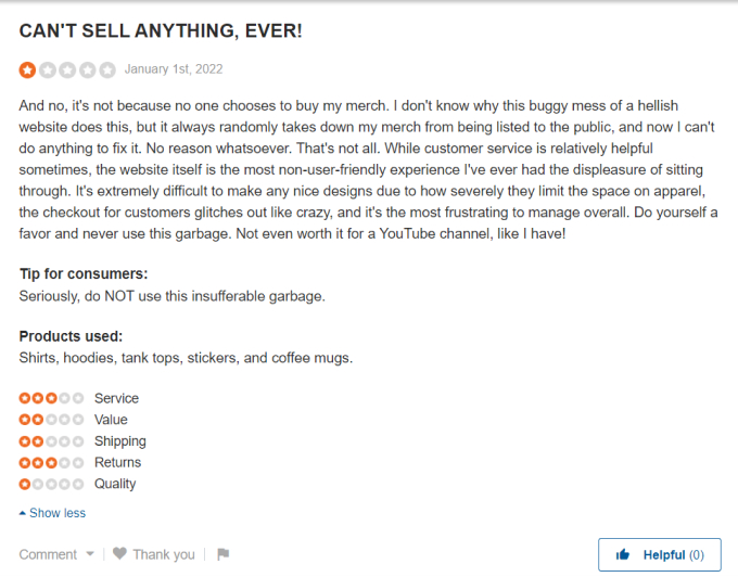 TeeSpring Review 3 1