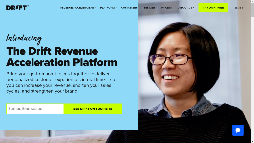 software de deriva - herramienta de marketing de crecimiento