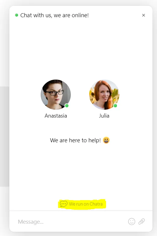 منتج شاترا تضمين رابط بناء