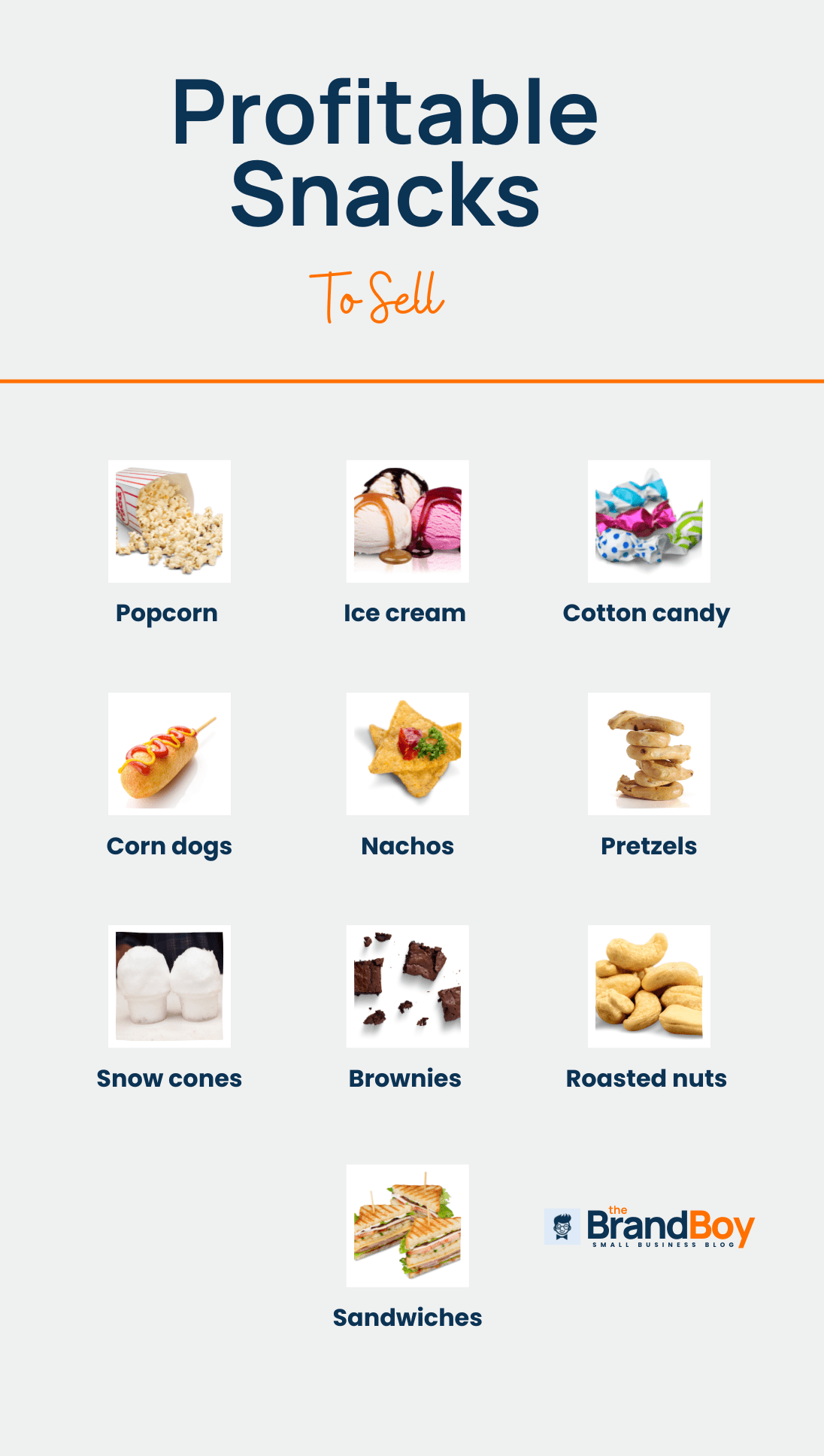 opłacalne przekąski do sprzedania