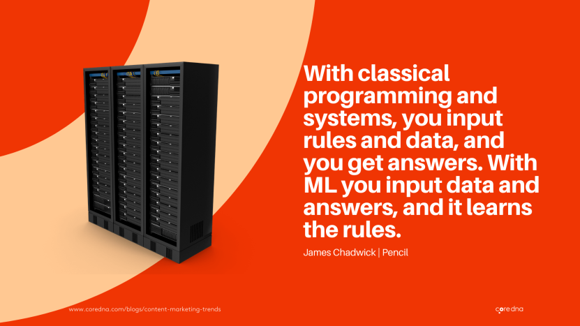 コンテンツマーケティングのトレンド2021：機械学習