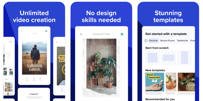 Animotoビデオアプリ