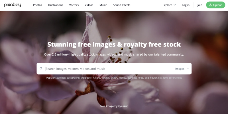 pixabayはわずか数秒で画像を作成します