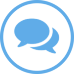 Icona di bolle di commento