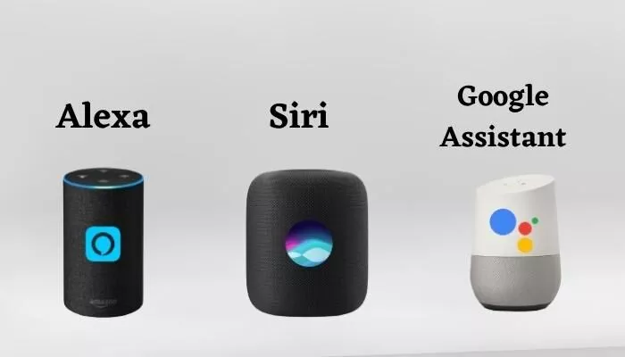 Siri、Alexa 和 Google 助理