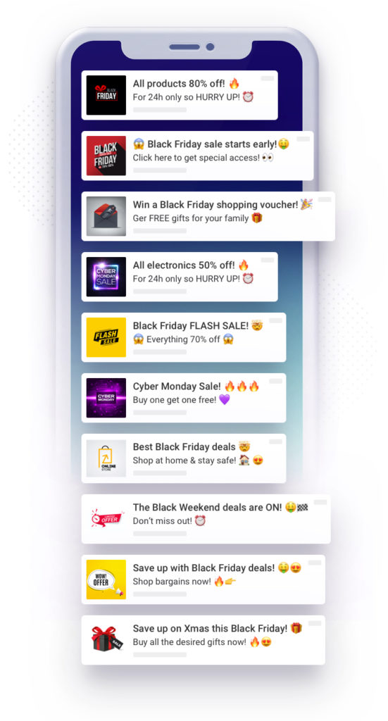 Ide Iklan Black Friday Cyber ​​Monday