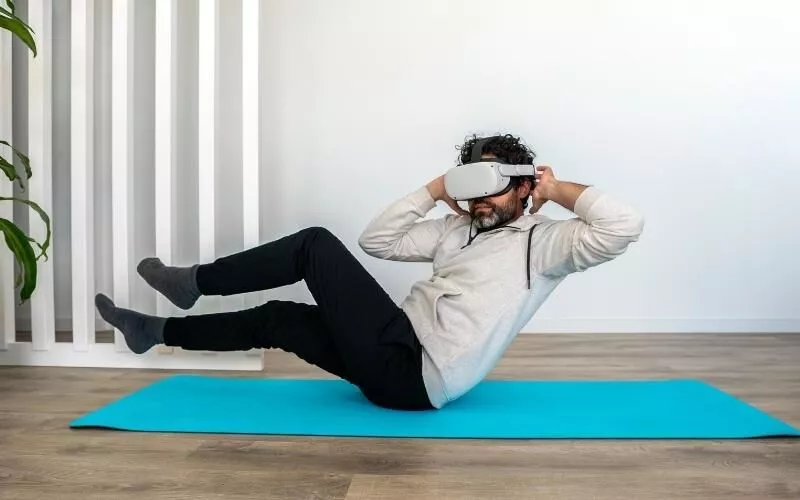 exercício no metaverso