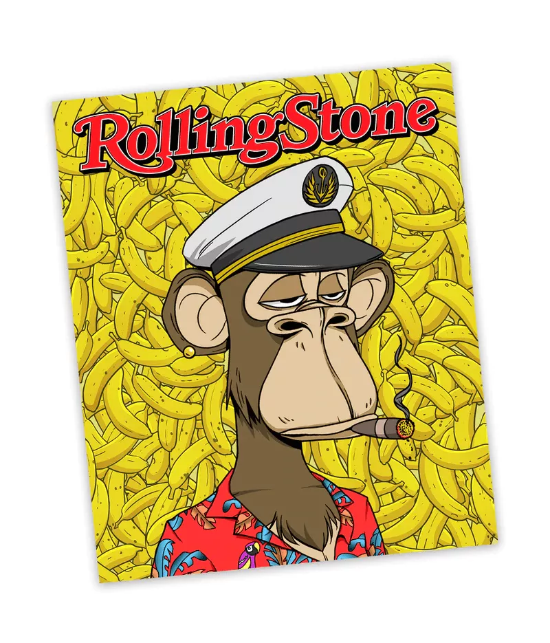 Bored Ape aparece en la portada de la revista Rolling Stone