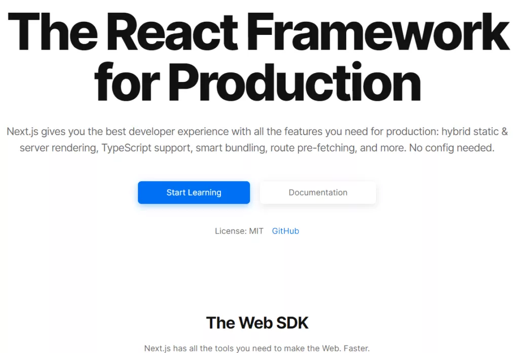 nextjs는 무엇입니까