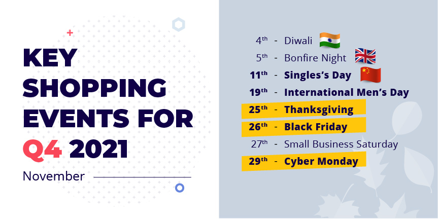 Calendrier des vacances des affiliés de novembre