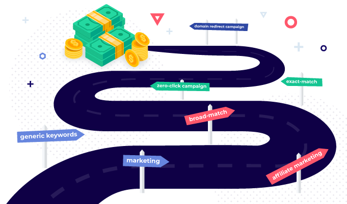 campagne route vers le domaine