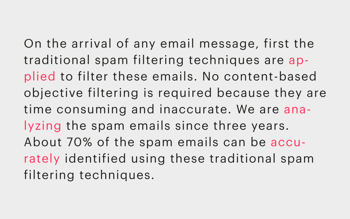 تقنين الأحرف مقابل التتبع