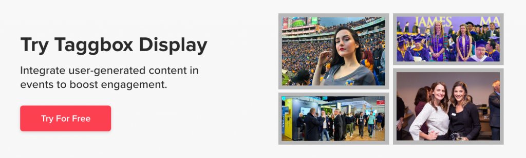 UGC Pour le marketing événementiel