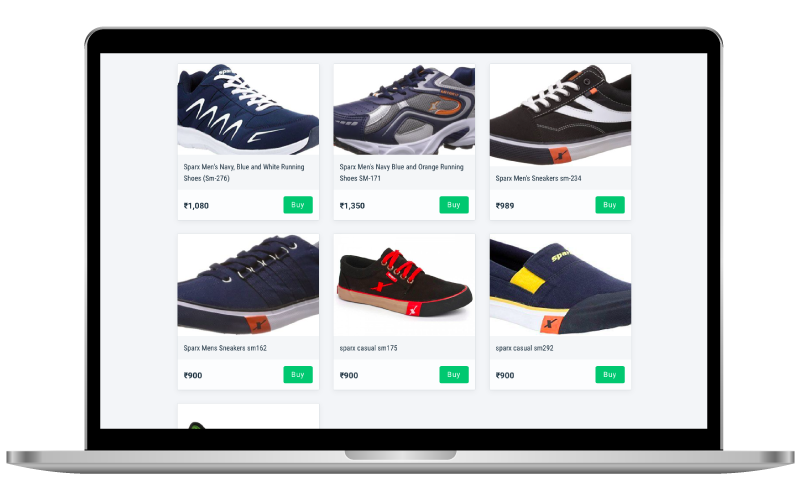 オンラインで靴を売る