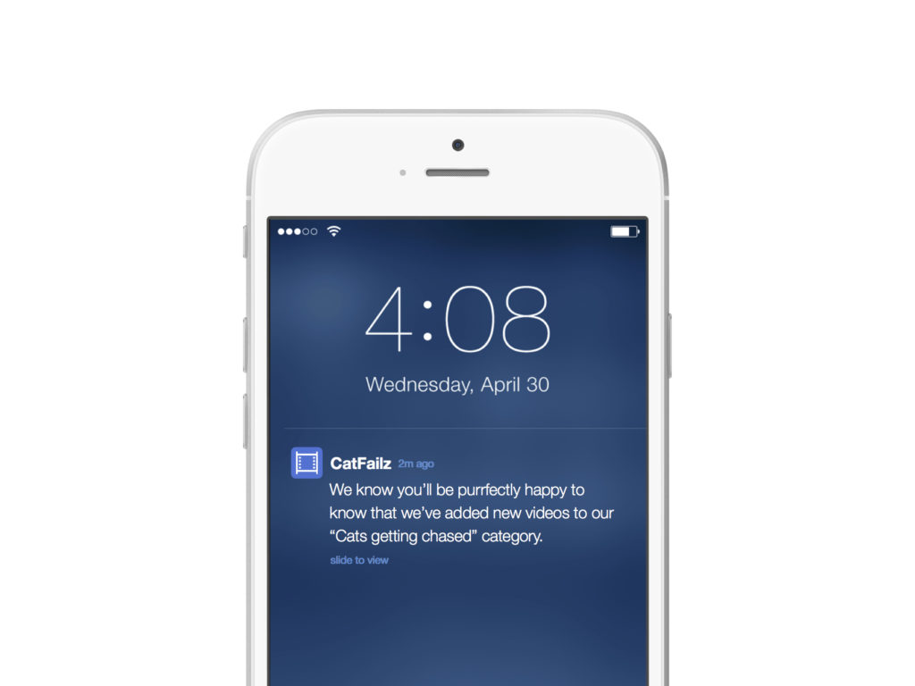 媒体个性化示例