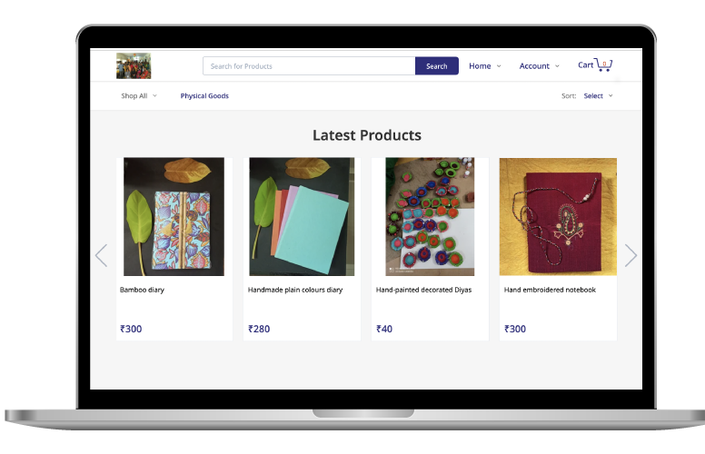 網上文具店的靈感