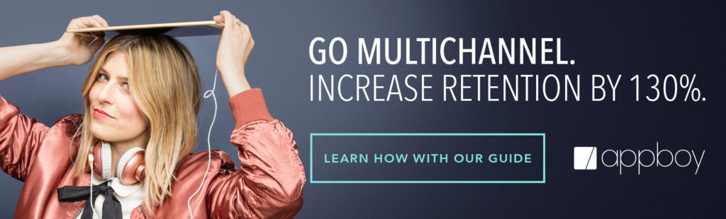 Anúncio de guia multicanal