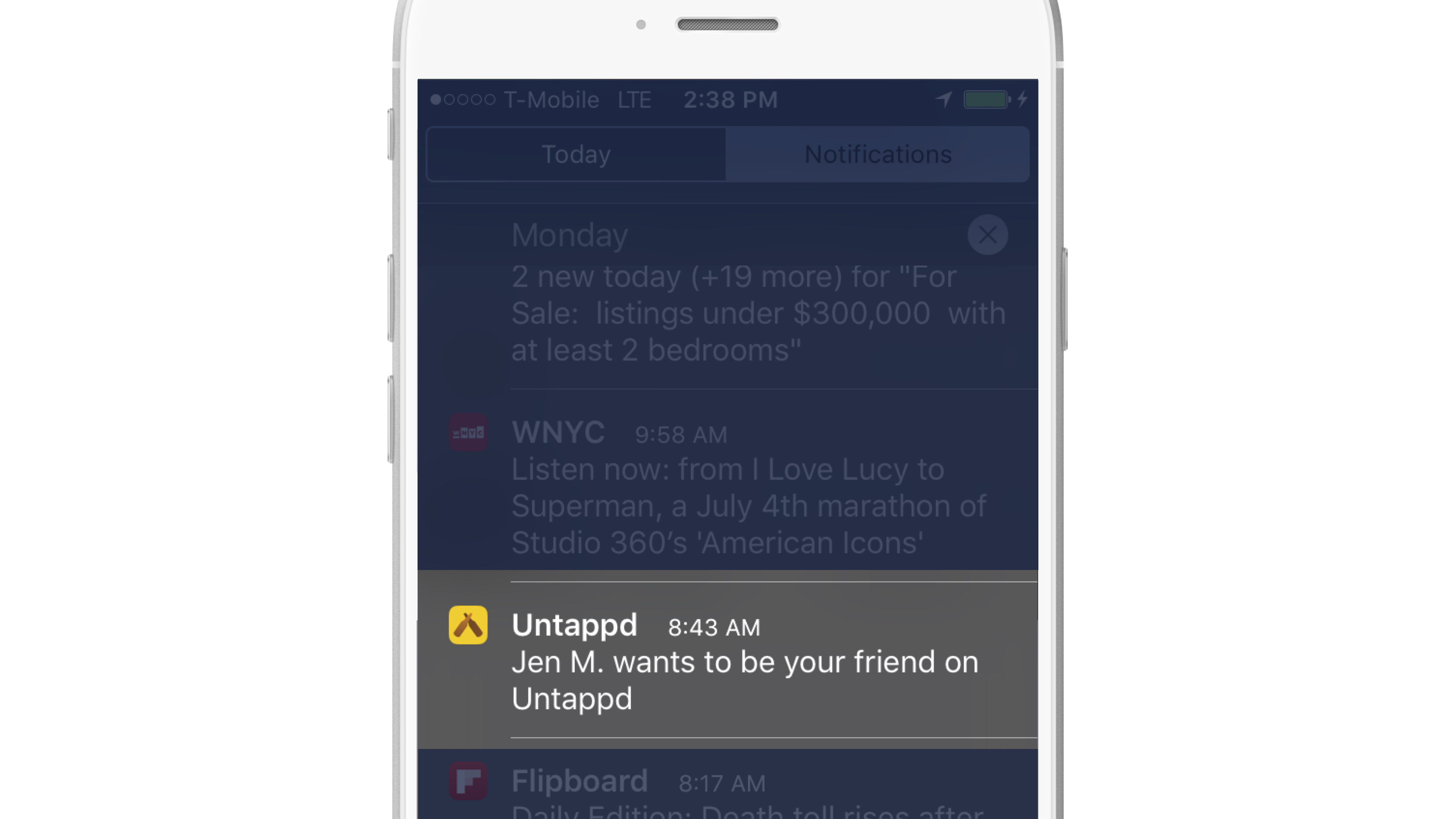 Activity Messaging 好友请求推送通知