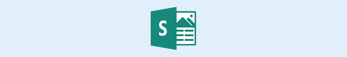浅蓝色背景下的 Microsoft Sway 徽标