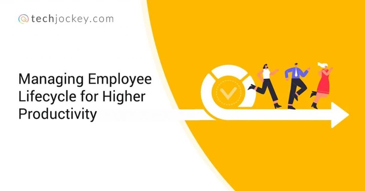 生産性を高めるための最高の従業員ライフサイクル管理戦略バナー画像