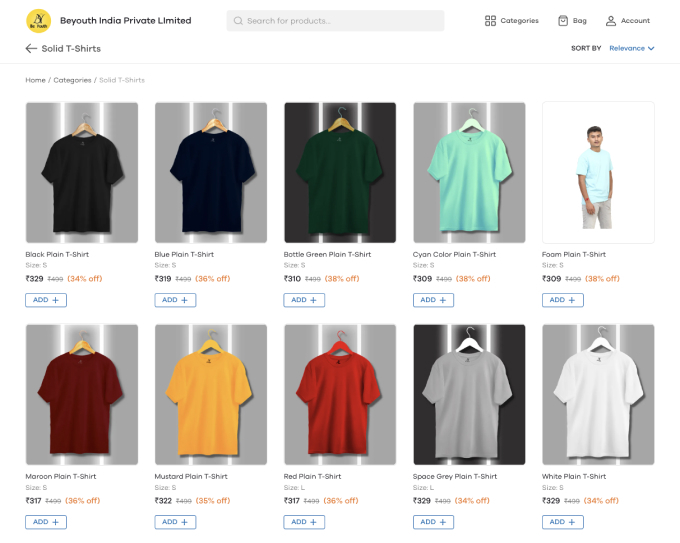 Be Youth - Dukaan clothing store