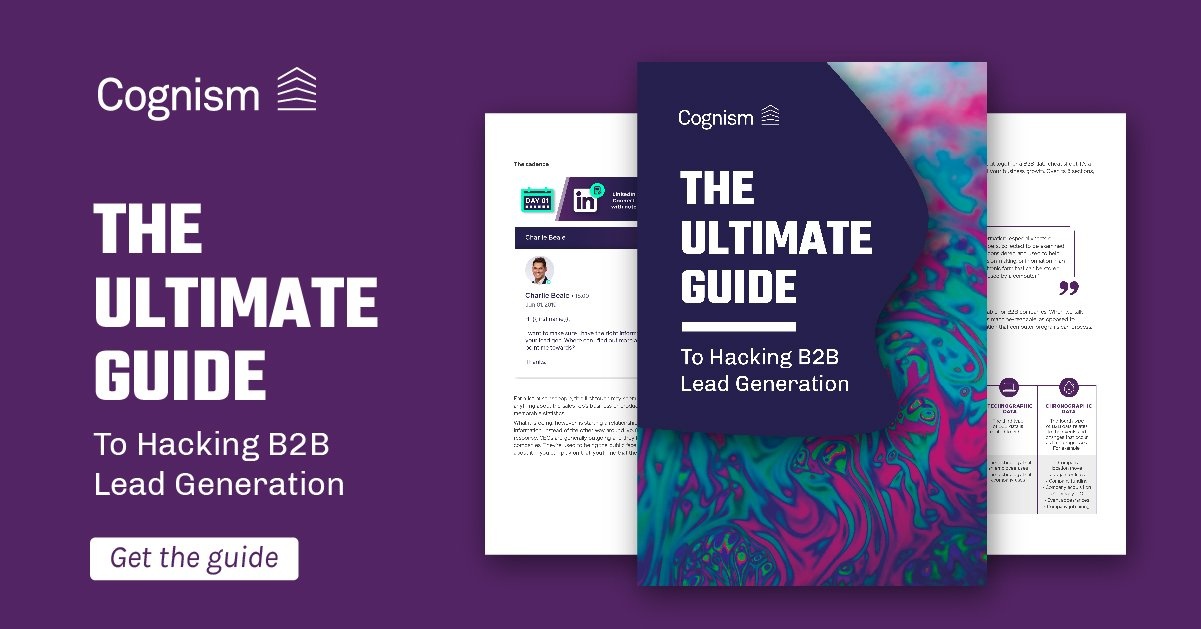 黑客 B2B 潛在客戶生成電子書