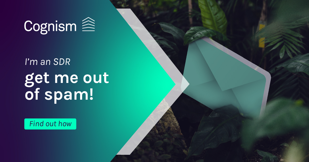 我是 SDR,讓我擺脫垃圾郵件 LI