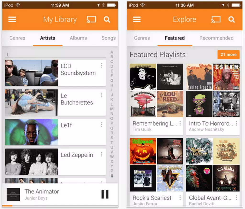 Google Music-App