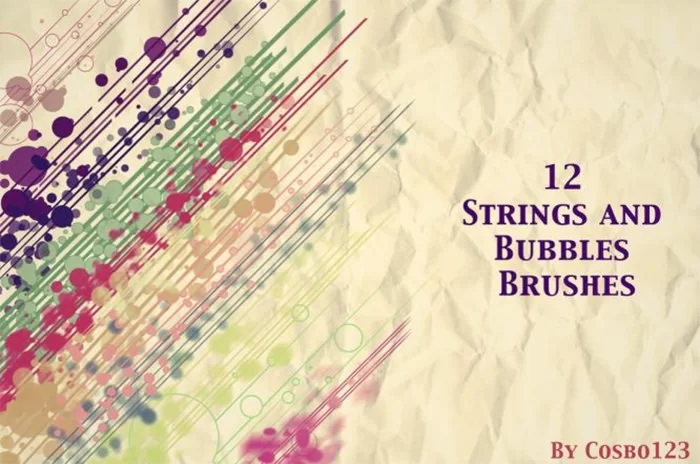 แปรงสตริงและฟองสบู่